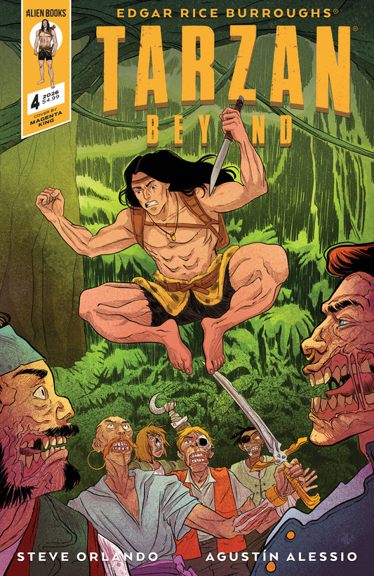 TARZAN BEYOND #4 VAR B (KING) | IDW PUBLISHING | Comicbookeroo