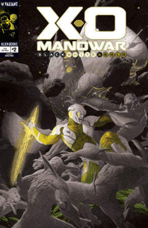 X-O MANOWAR: BLACK, WHITE & GOLD #2 VAR B