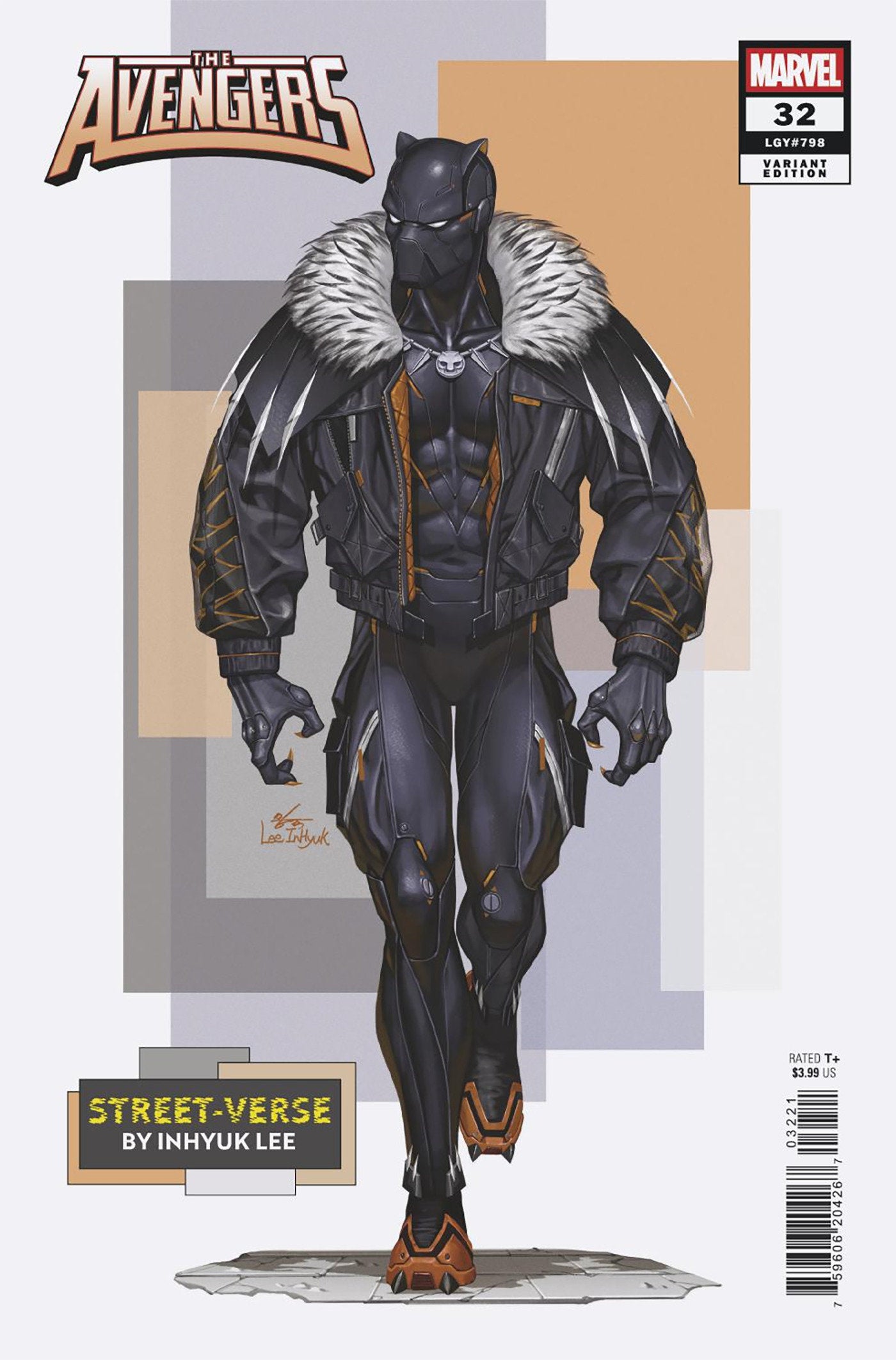 AVENGERS (2023) #32 INHYUK LEE STREET-VERSE VAR (Backorder, Allow 4-5 Weeks)