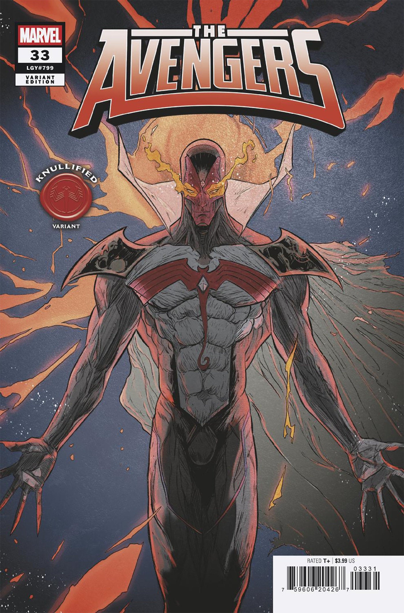 AVENGERS (2023) #33 ADAM POLLINA KNULLIFIED VAR (Backorder, Allow 4-5 Weeks)