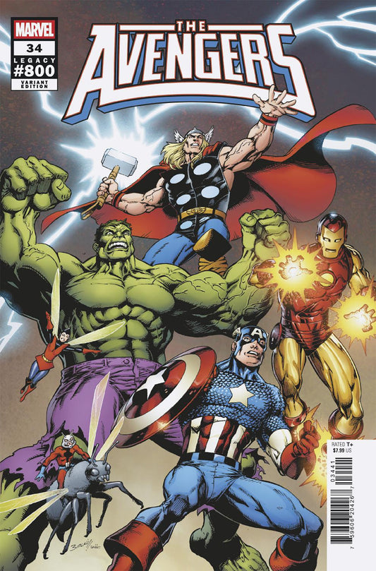 AVENGERS (2023) #34 MARK BAGLEY SPOILER VAR (Backorder, Allow 4-5 Weeks)