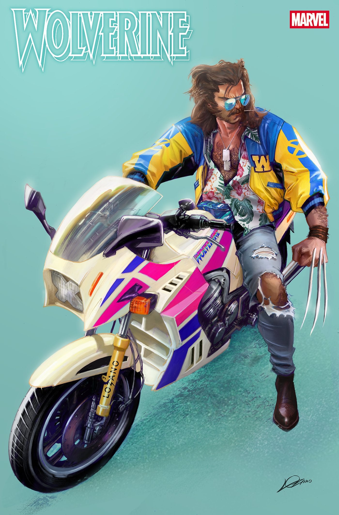 WOLVERINE #24 ALEXANDER LOZANO 80'S WOLVERINE VAR