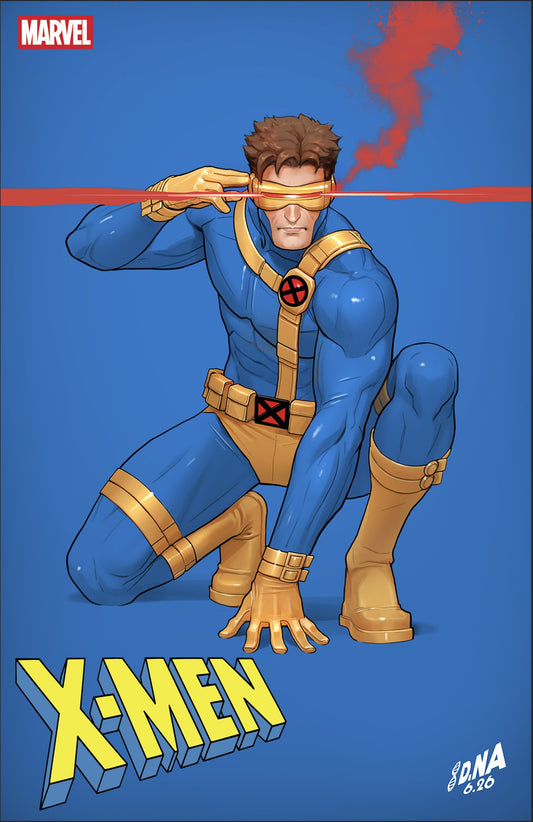 X-MEN #33 DAVID NAKAYAMA COLOR BLOCK BLUE VAR