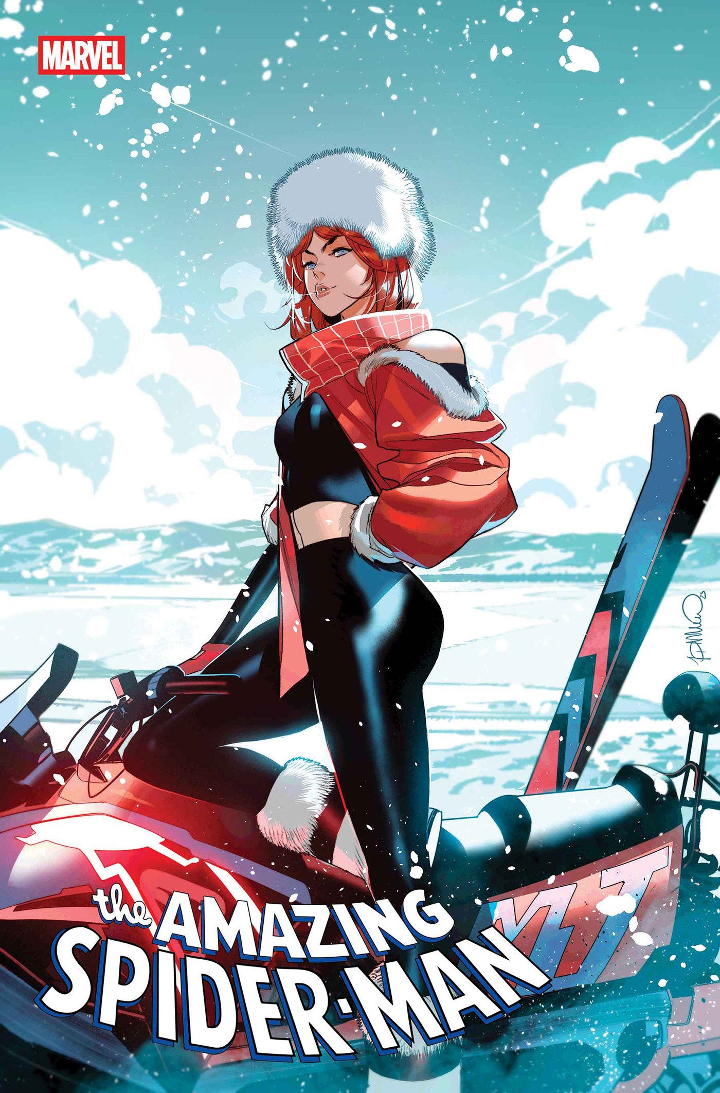 AMAZING SPIDER-MAN #18 SIMONE DI MEO WINTER BREAK VAR (Backorder, Allow 4-5 Weeks)