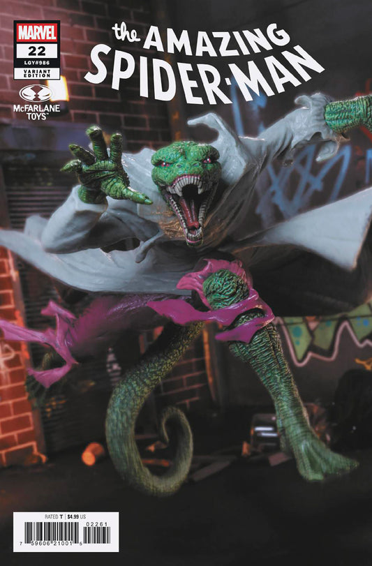 AMAZING SPIDER-MAN #22 MCFARLANE TOYS VAR (Backorder, Allow 4-5 Weeks)