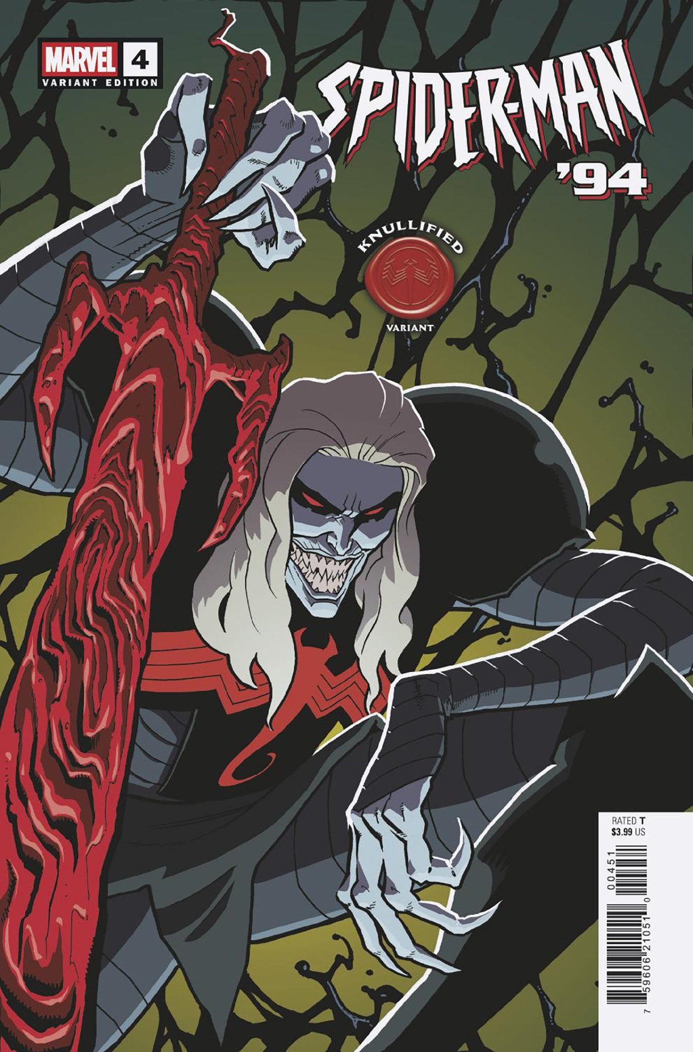 SPIDER-MAN '94 #4 JUSTIN MASON KNULLIFIED VAR (Backorder, Allow 4-5 Weeks)