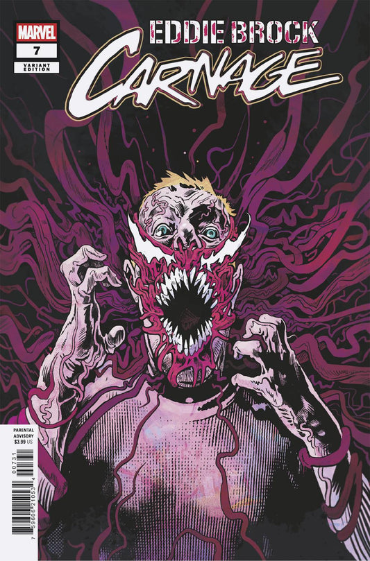 EDDIE BROCK CARNAGE #7 MICHAEL WALSH VAR (Backorder, Allow 4-5 Weeks)