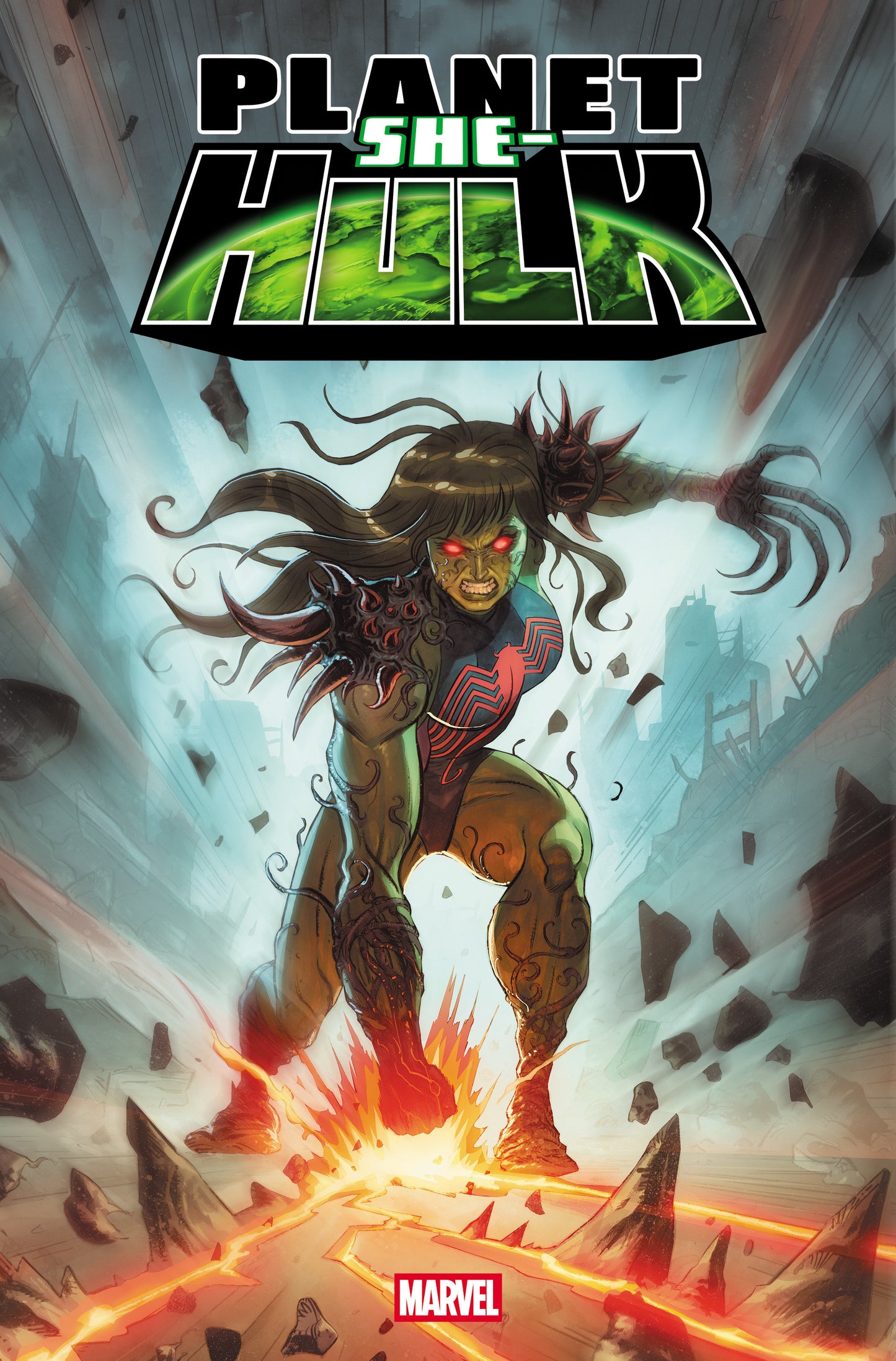 PLANET SHE-HULK #2 LELIO BONACCORSO KNULLIFIED VAR (Backorder, Allow 4-5 Weeks)
