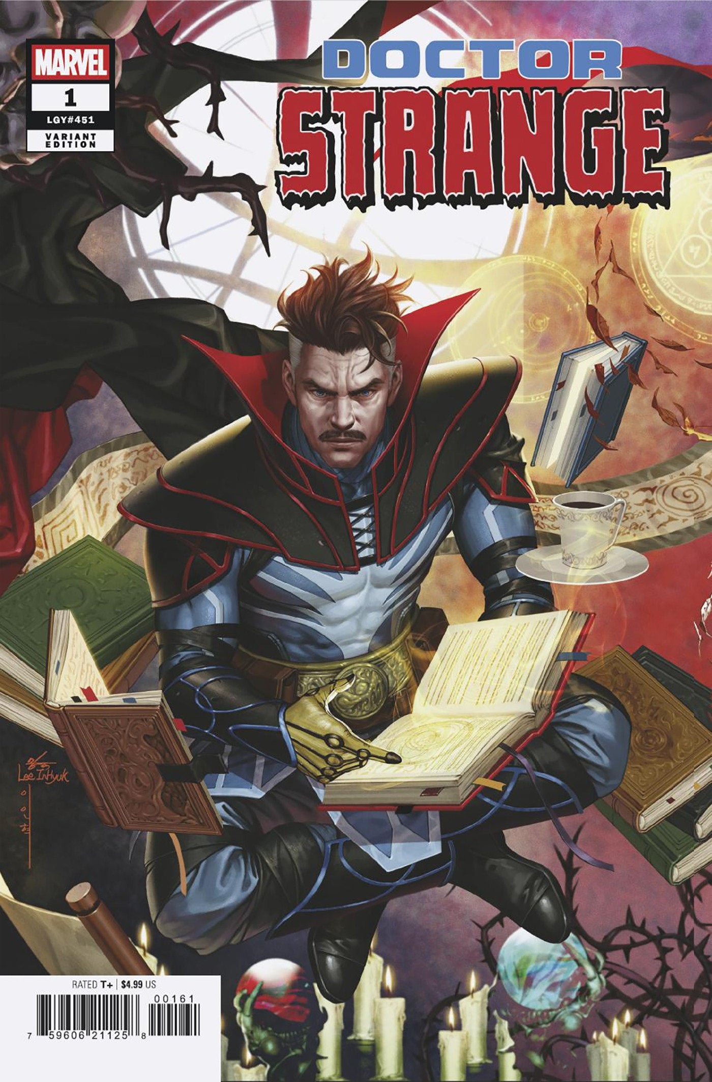 DOCTOR STRANGE #1 INHYUK LEE 3 PART CONNECTING MAGIC VAR A (Backorder, Allow 4-5 Weeks)