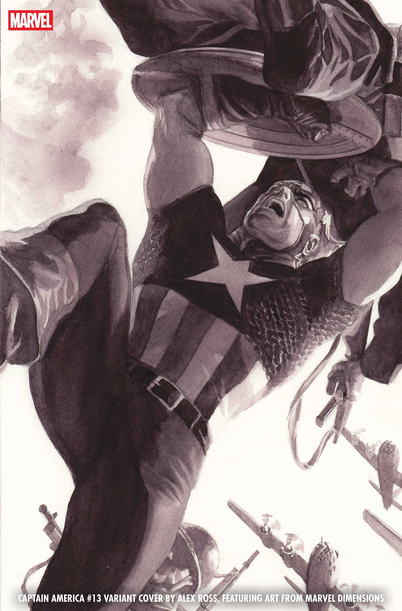 CAPTAIN AMERICA #13 ALEX ROSS MARVEL DIMENSIONS VAR [ARM] (15 Jul Release)