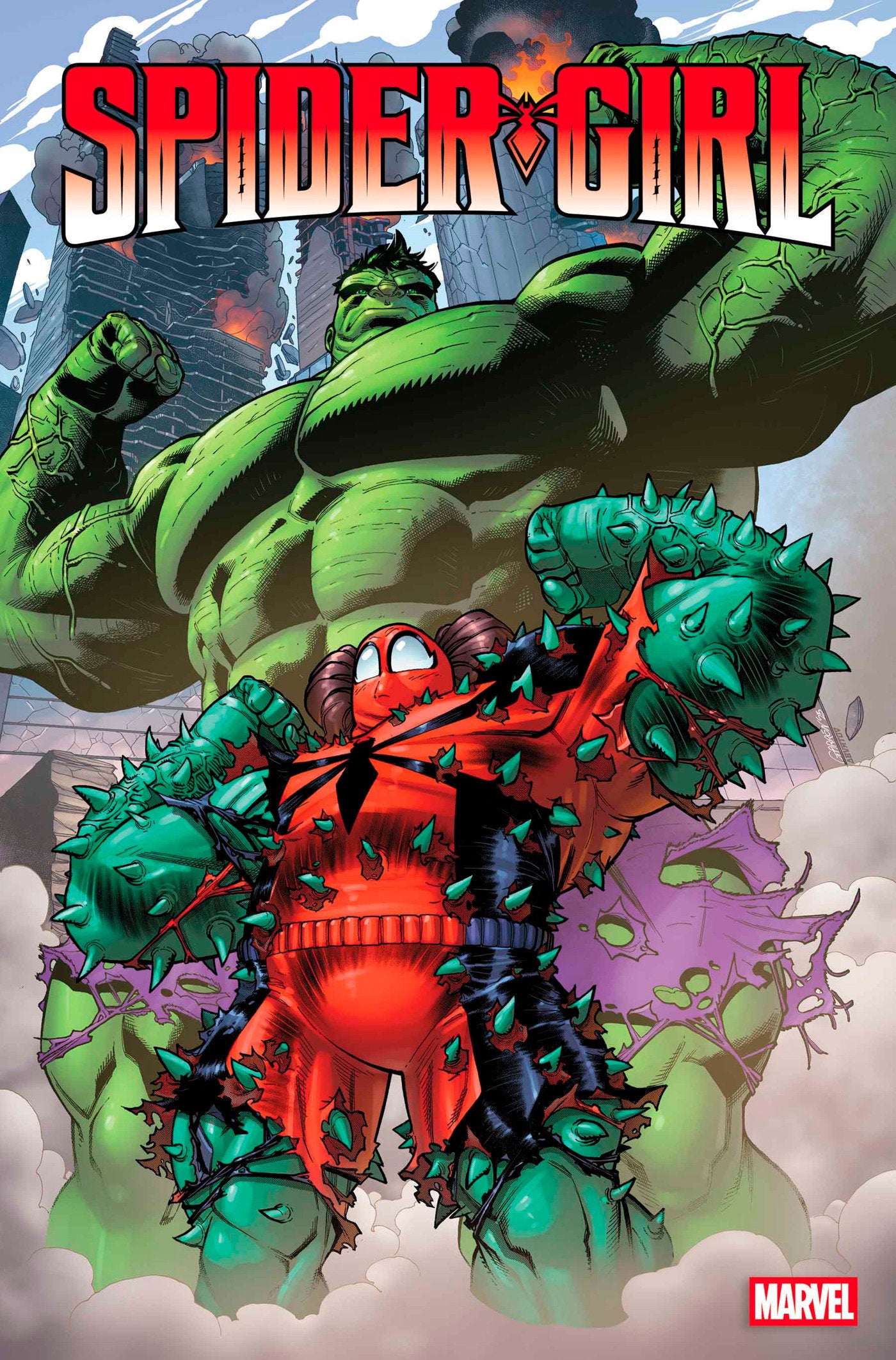 SPIDER-GIRL #3 JAVIER GARRON SPIDER-GIRL FUNHOUSE MIRROR VAR (Backorder, Allow 4-5 Weeks)