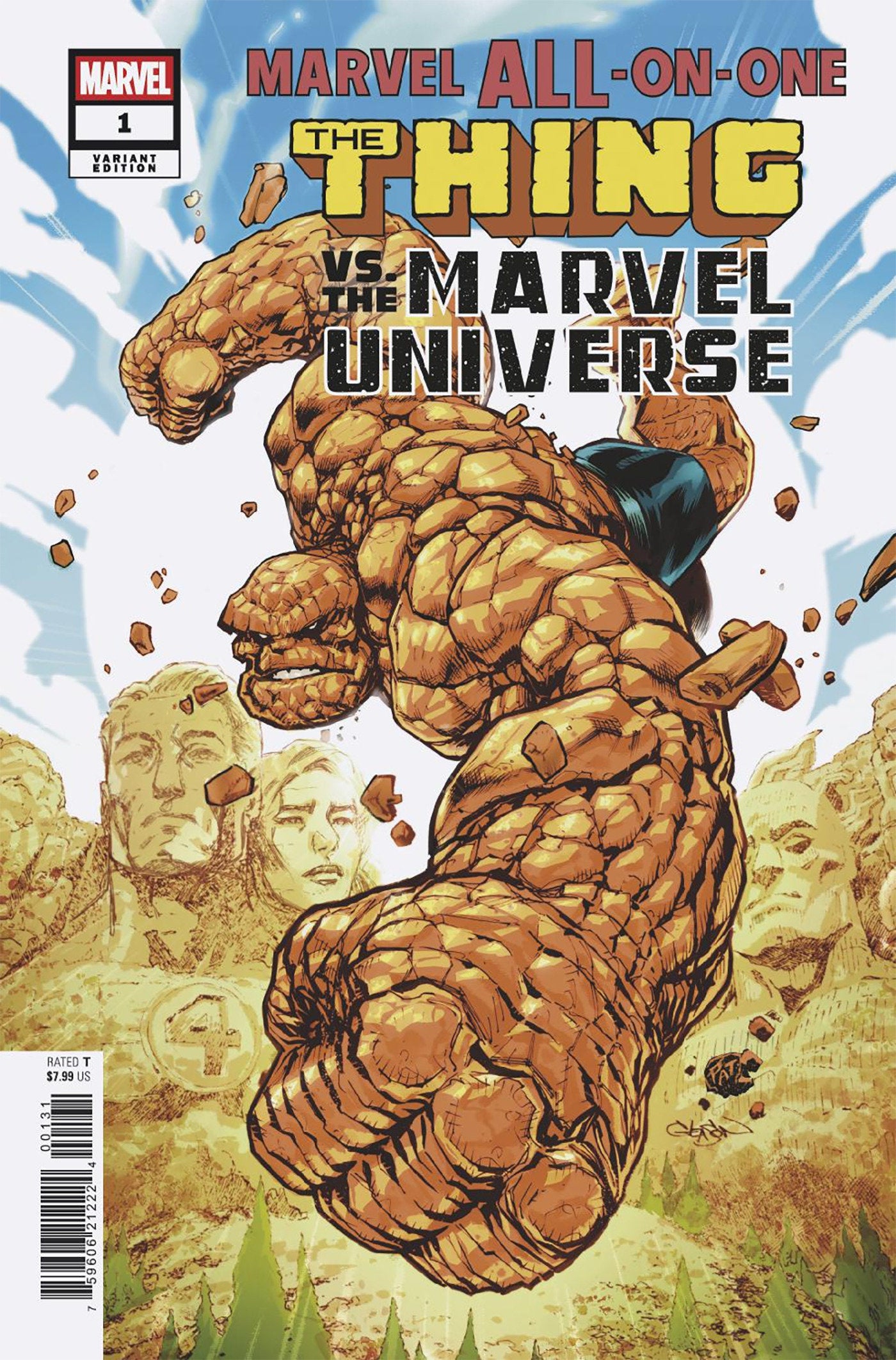 MARVEL ALL-ON-ONE #1 PATRICK GLEASON VAR (Backorder, Allow 4-5 Weeks)