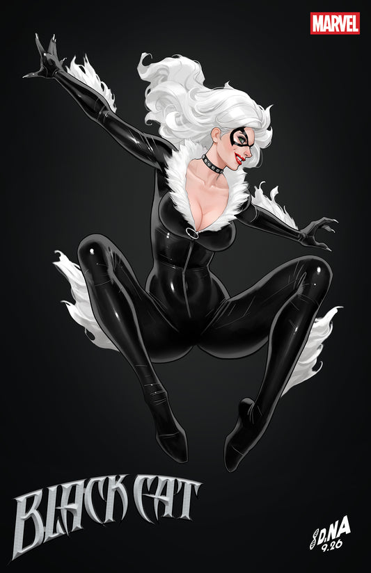BLACK CAT #17 DAVID NAKAYAMA COLOR BLOCK BLACK VAR | MARVEL | Comicbookeroo