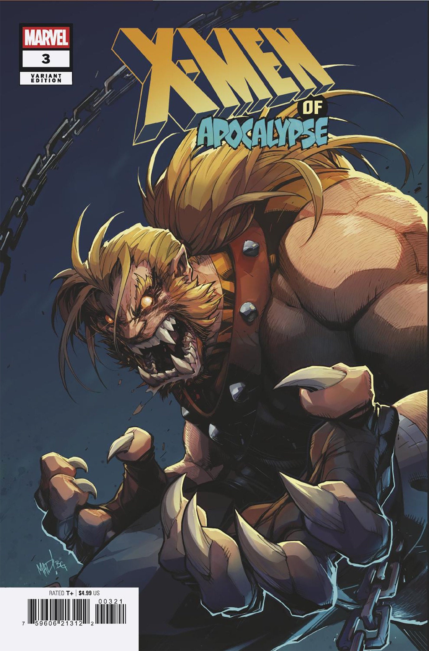 X-MEN OF APOCALYPSE #3 JOE MADUREIRA VAR (18 Mar Release)