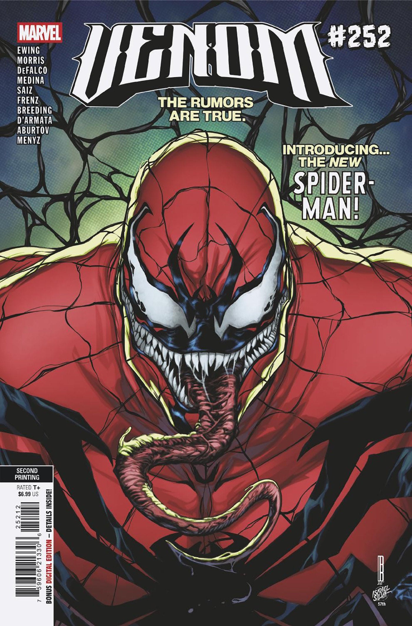 VENOM #252 DAVID BALDEON 2ND PTG VAR (Backorder, Allow 4-5 Weeks)