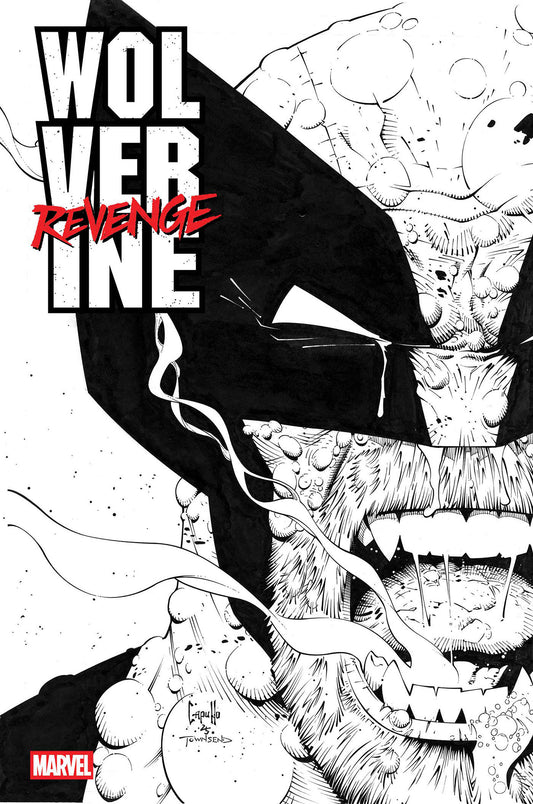 WOLVERINE: REVENGE - RED BAND: RAW - BLACK & WHITE EDITION #4  [POLYBAGGED] (Backorder, Allow 4-5 Weeks)