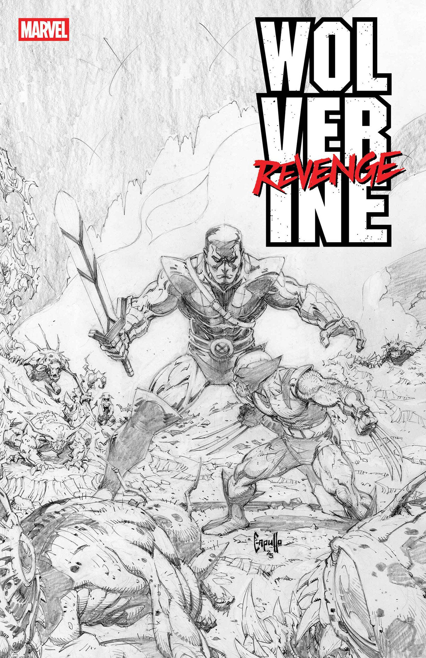WOLVERINE: REVENGE - RED BAND: RAW - BLACK & WHITE EDITION #5  [POLYBAGGED] (Backorder, Allow 4-5 Weeks)