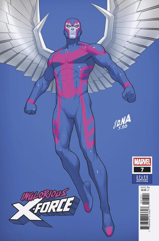 INGLORIOUS X-FORCE #7 DAVID NAKAYAMA COLOR BLOCK BLUE VAR (15 Jul Release)