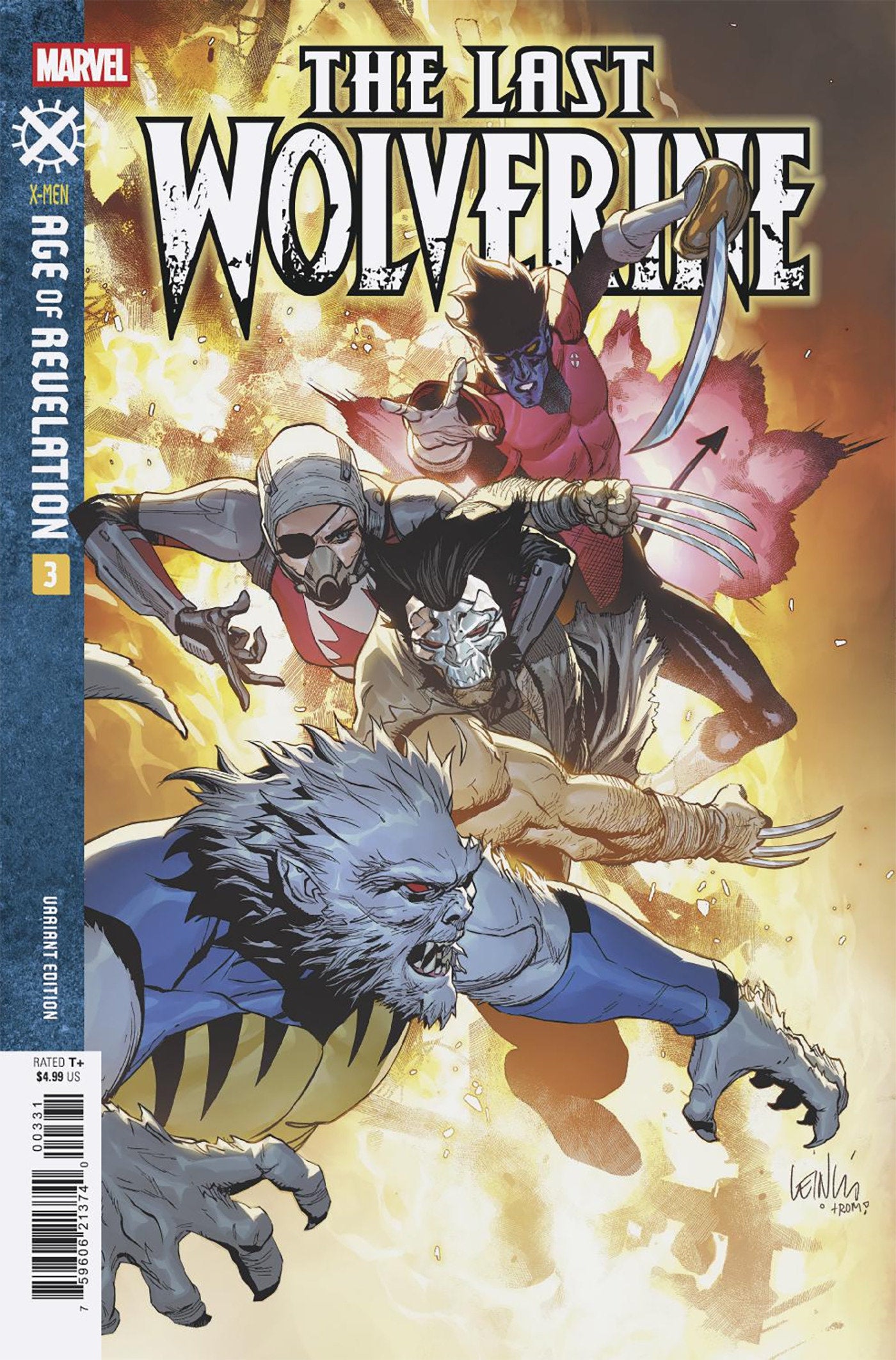 THE LAST WOLVERINE #3 LEINIL YU VAR [AOR] (Backorder, Allow 4-5 Weeks)