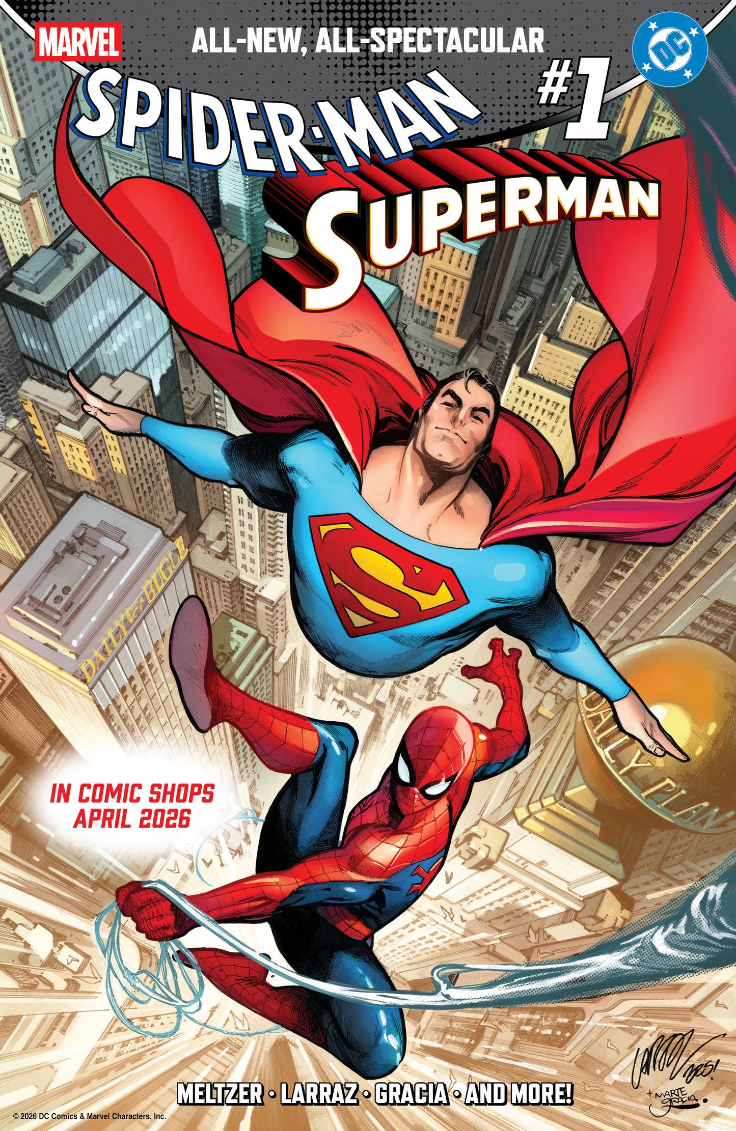 MARVEL/DC: SPIDER-MAN/SUPERMAN #1 (Limit 1 per person)