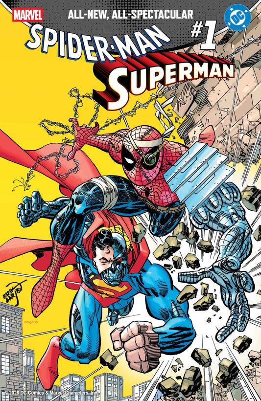 MARVEL/DC: SPIDER-MAN/SUPERMAN #1 ERIK LARSEN VAR (22 Apr Release)
