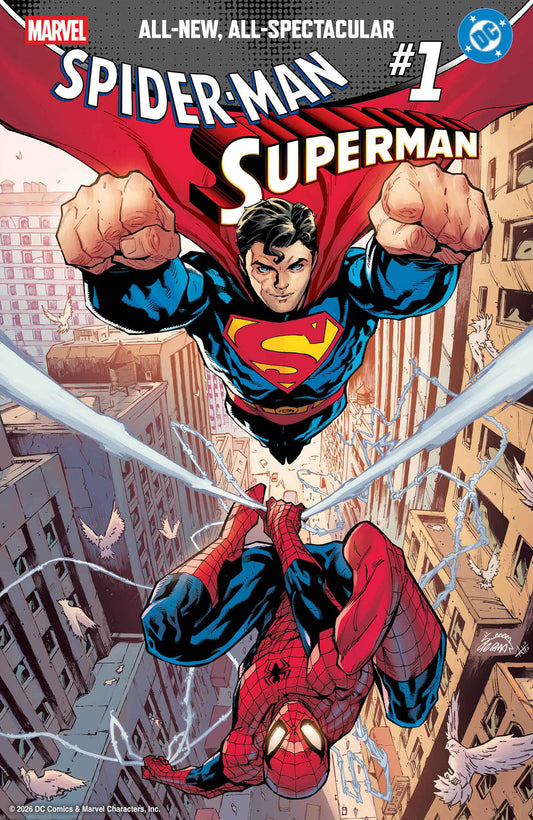 MARVEL/DC: SPIDER-MAN/SUPERMAN #1 RYAN STEGMAN VAR (22 Apr Release)