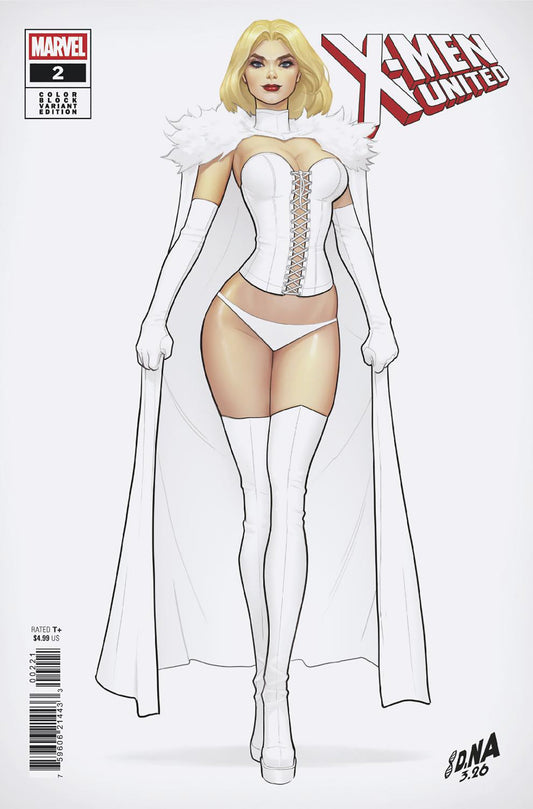 X-MEN UNITED #2 DAVID NAKAYAMA COLOR BLOCK WHITE VAR (Backorder, Allow 4-5 Weeks)