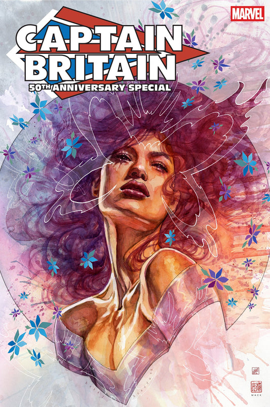 CAPTAIN BRITAIN 50TH ANNIVERSARY SPECIAL #1 DAVID MACK VAR