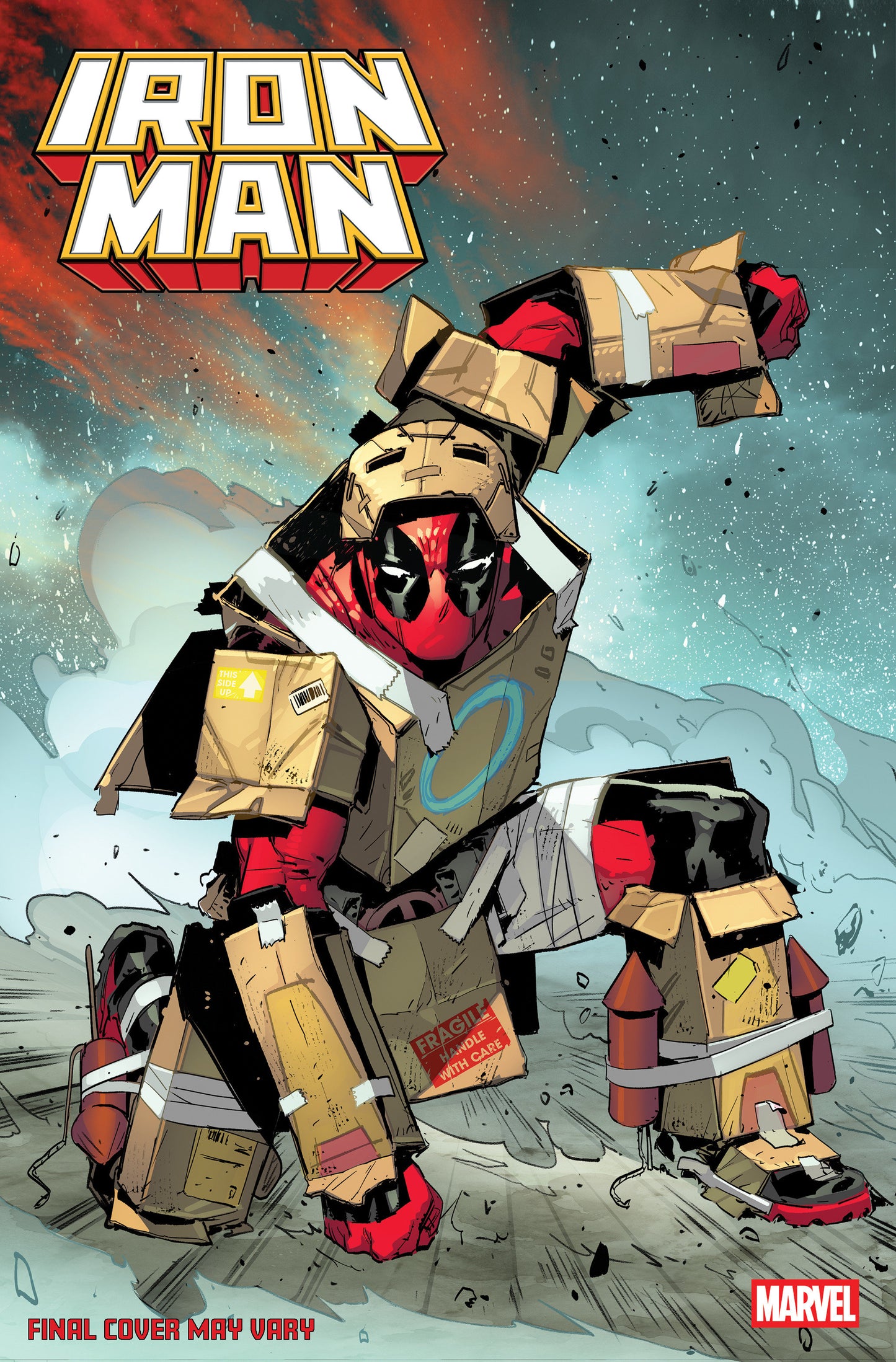 IRON MAN #3 MATTEO LOLLI APRIL POOL'S DAY VAR (Backorder, Allow 4-5 Weeks)