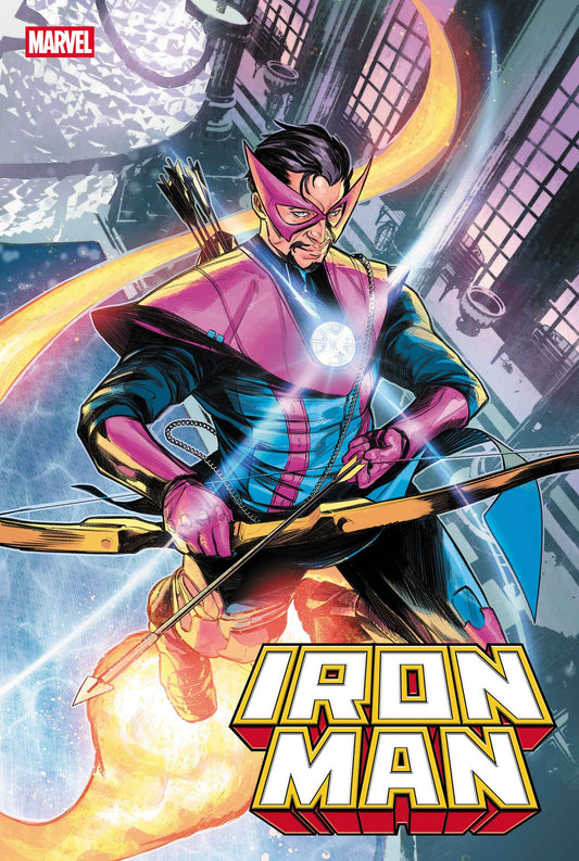 IRON MAN #7 ALESSANDRO CAPPUCCIO HELLFIRE COSTUME SWAP VAR (01 Jul Release)