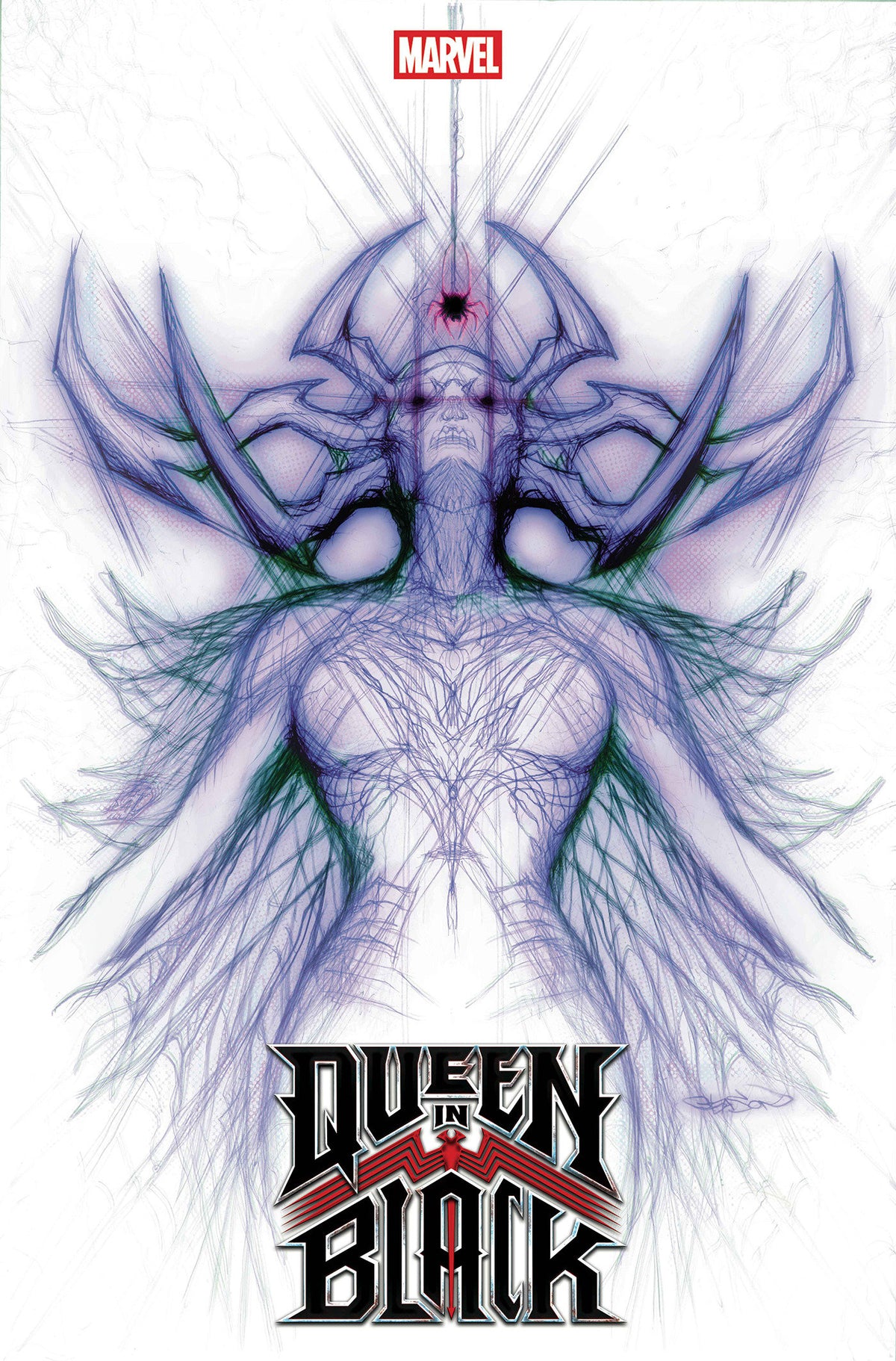 QUEEN IN BLACK #1 PATRICK GLEASON WEBHEAD VAR (Backorder, Allow 4-5 Weeks)