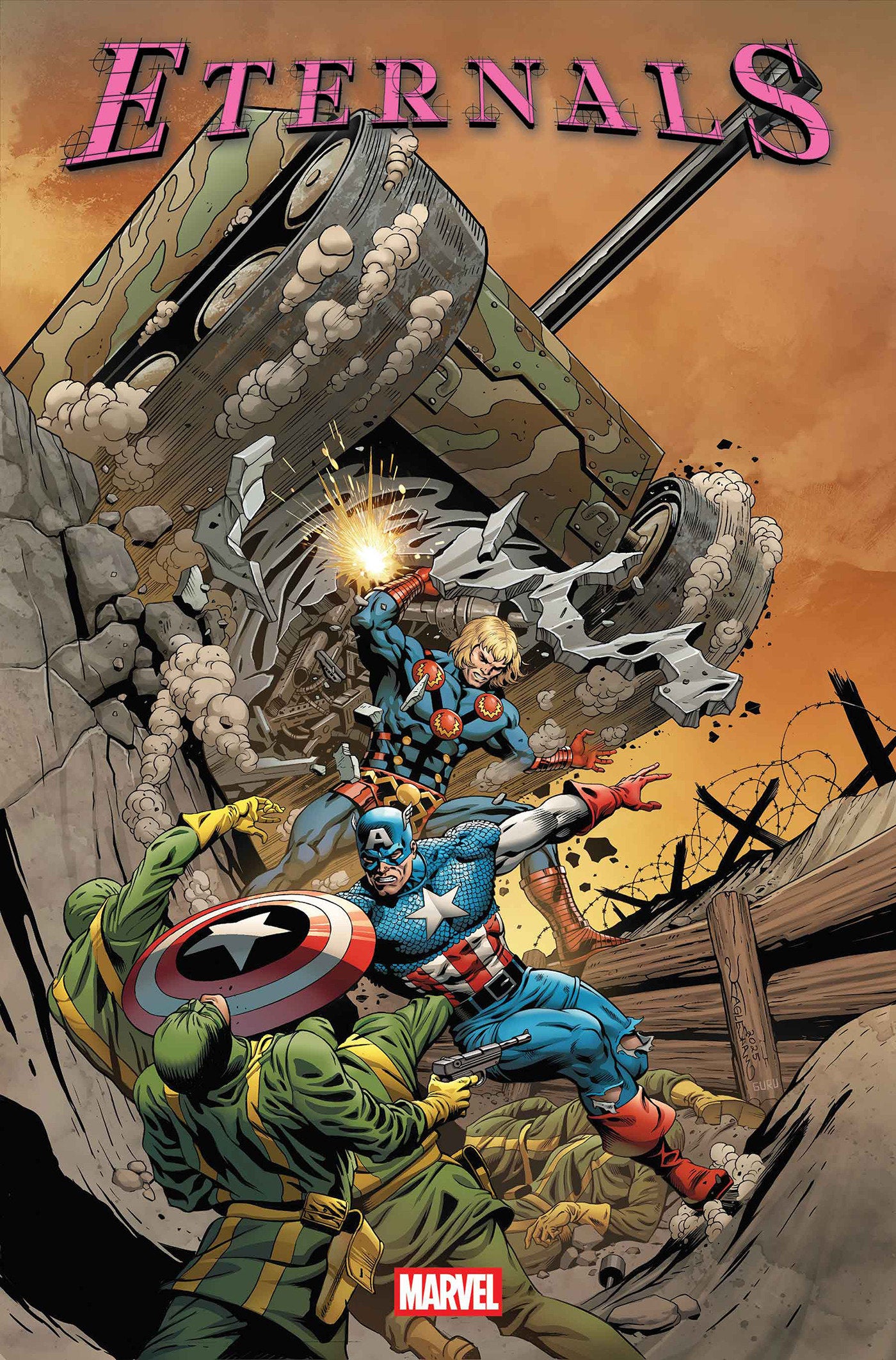 ETERNALS 50TH ANNIVERSARY SPECIAL #1 DALE EAGLESHAM VAR (Backorder, Allow 4-5 Weeks)