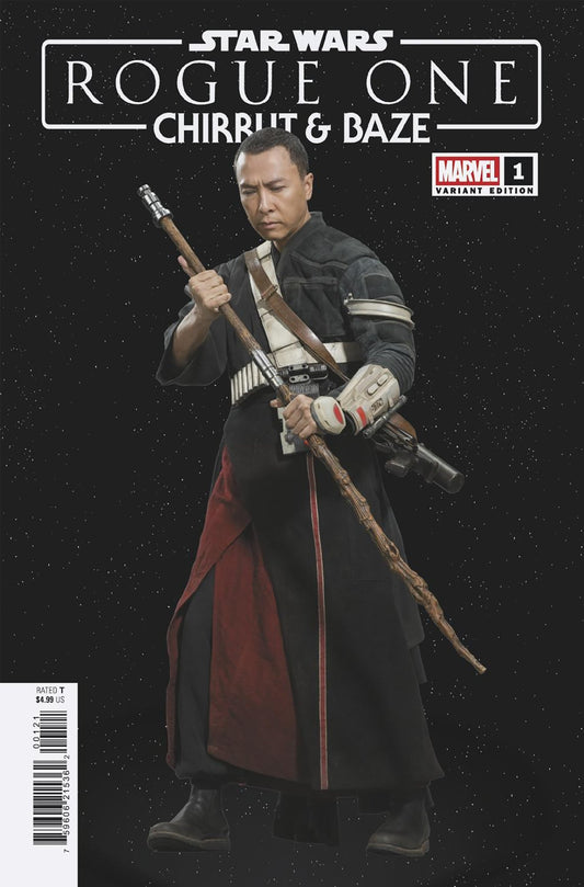 STAR WARS: ROGUE ONE - CHIRRUT & BAZE #1 PHOTO VAR | MARVEL | Comicbookeroo