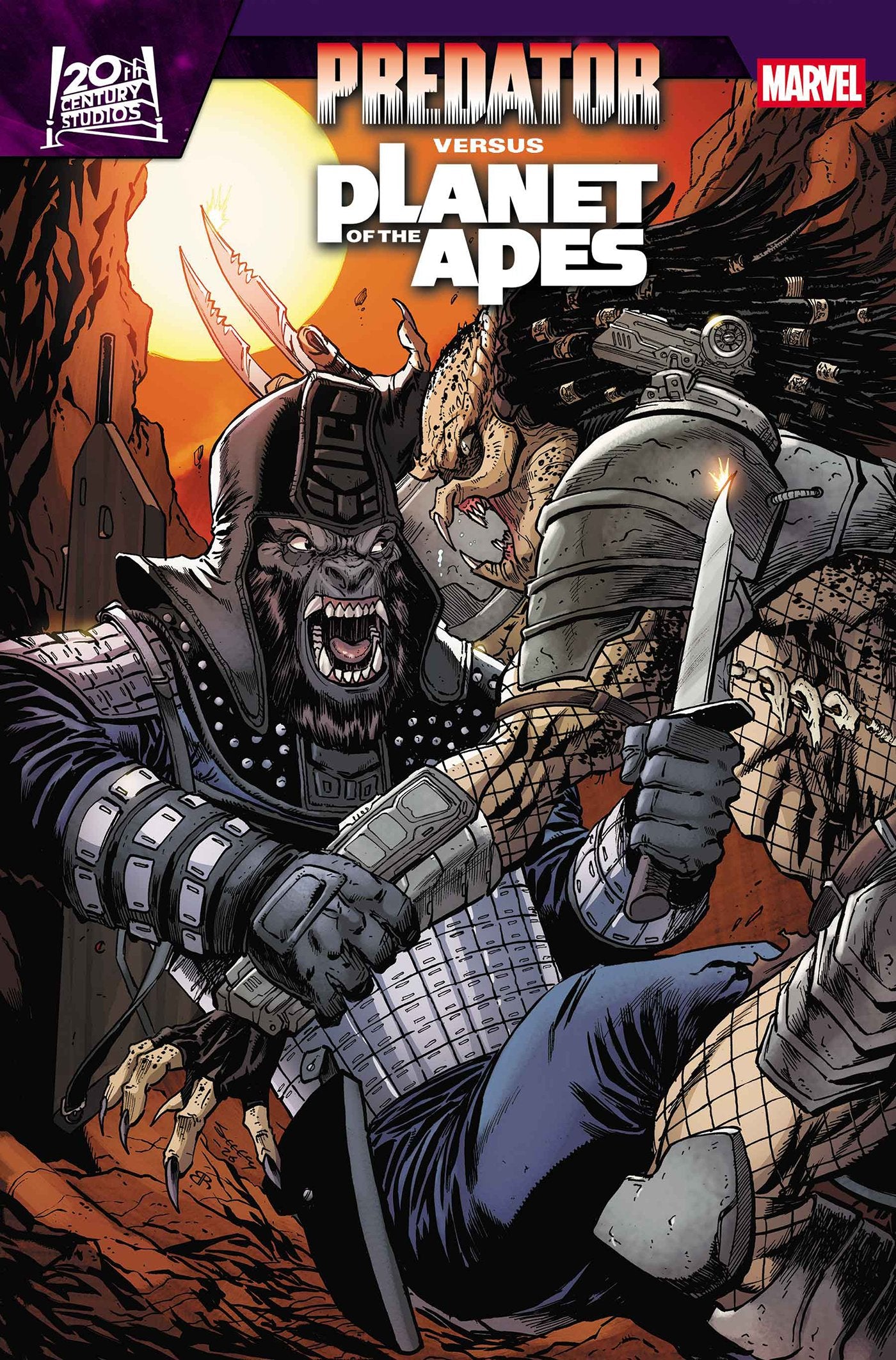 PREDATOR VS. THE PLANET OF THE APES #1 TIM SEELEY VAR (29 Jul Release)