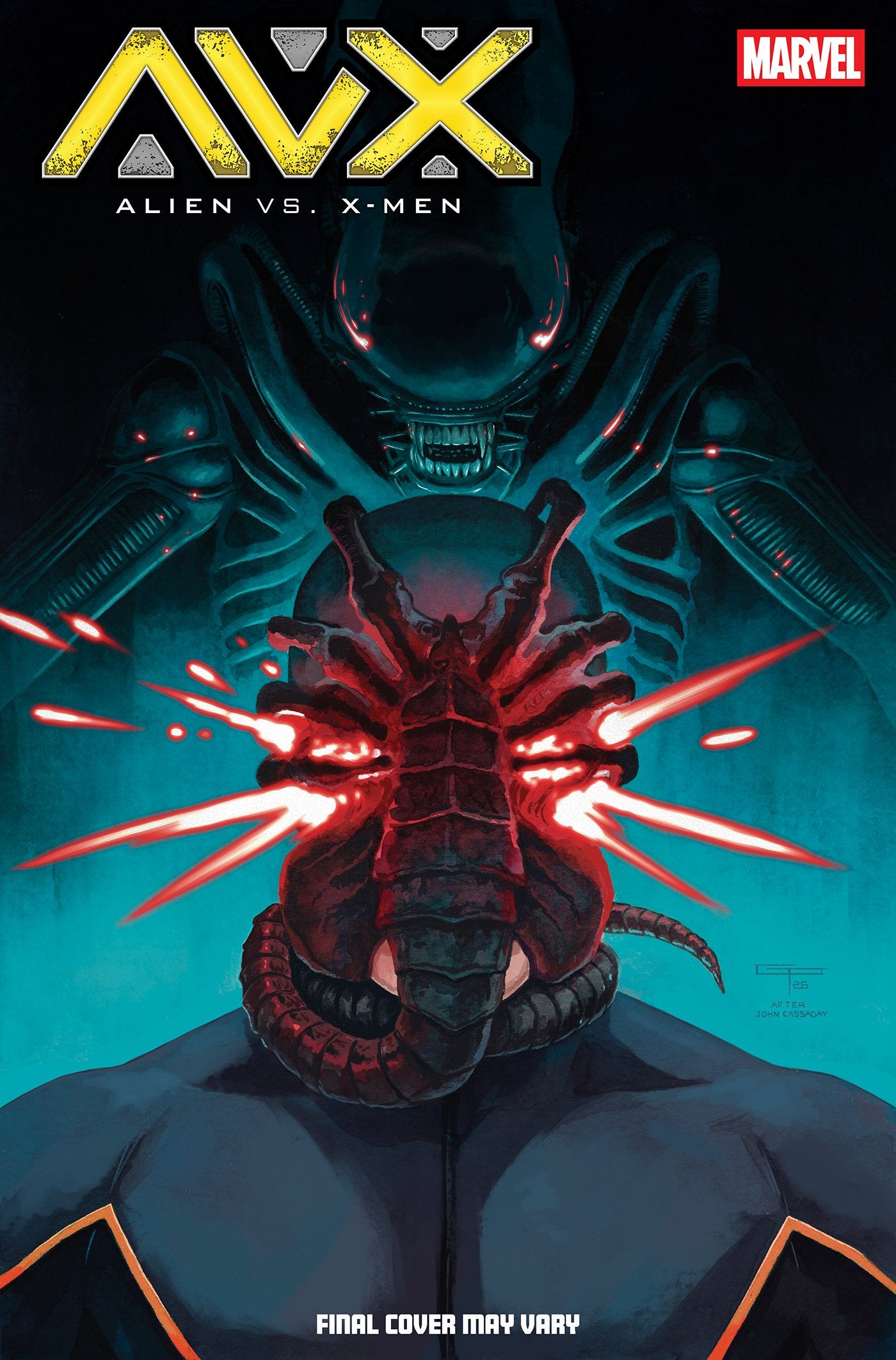 ALIEN VS. X-MEN #2 GERMAN PERALTA VAR | MARVEL | Comicbookeroo
