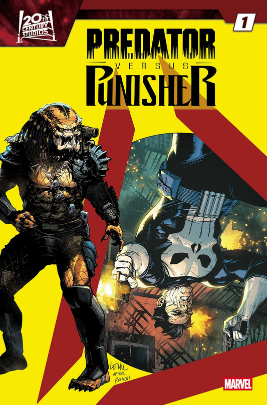 PREDATOR VS. PUNISHER #1 COVER B LEINIL YU HOMAGE VAR (11 Nov Release)