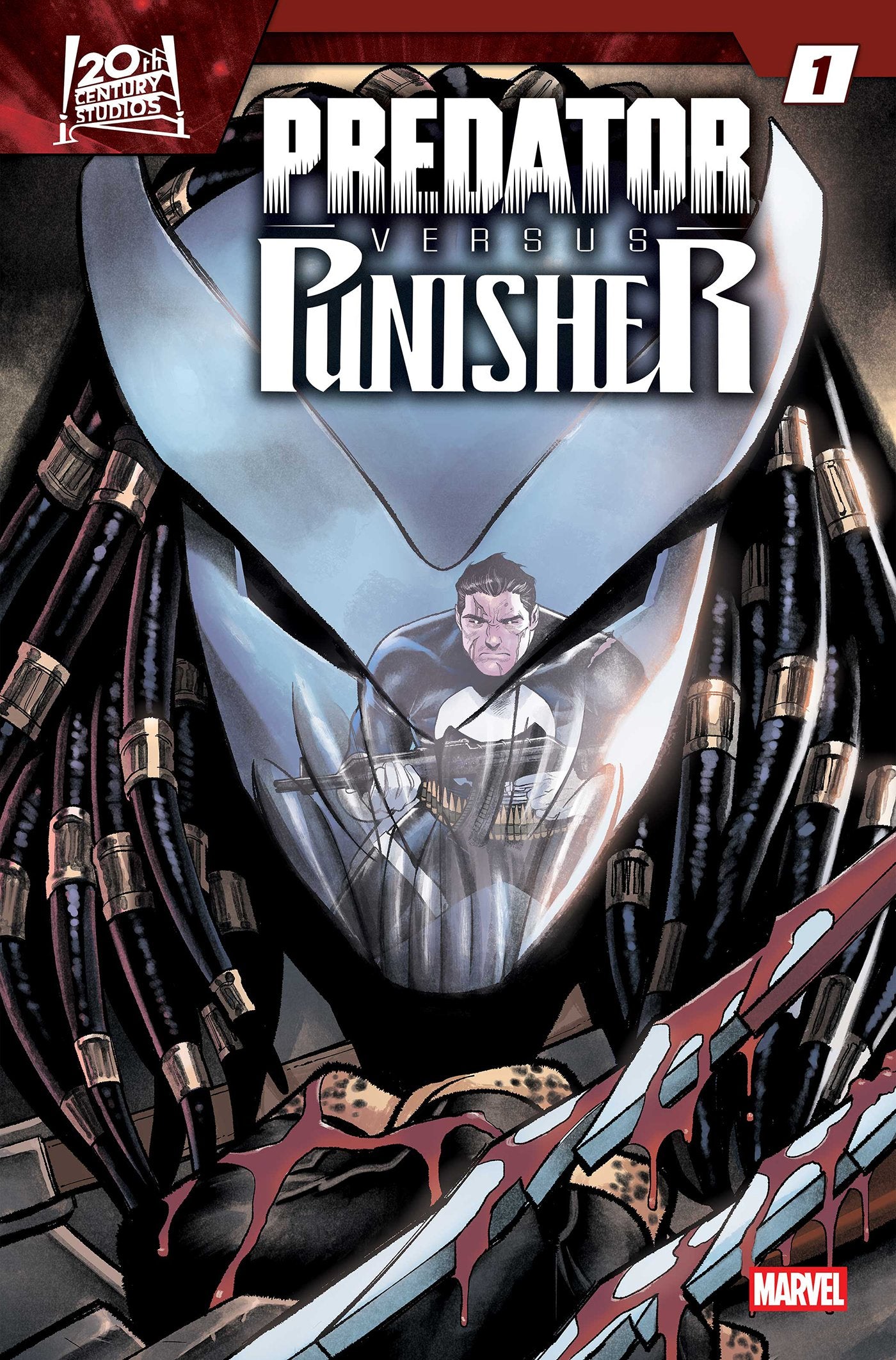 PREDATOR VS. PUNISHER #1 COVER G MARTIN COCCOLO FOIL VAR (11 Nov Release)