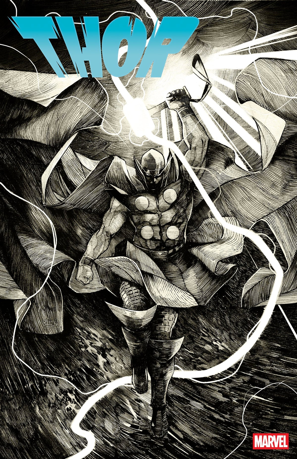 THOR #802 ALESSANDRO CAPPUCCIO ART STYLE VAR | MARVEL | Comicbookeroo