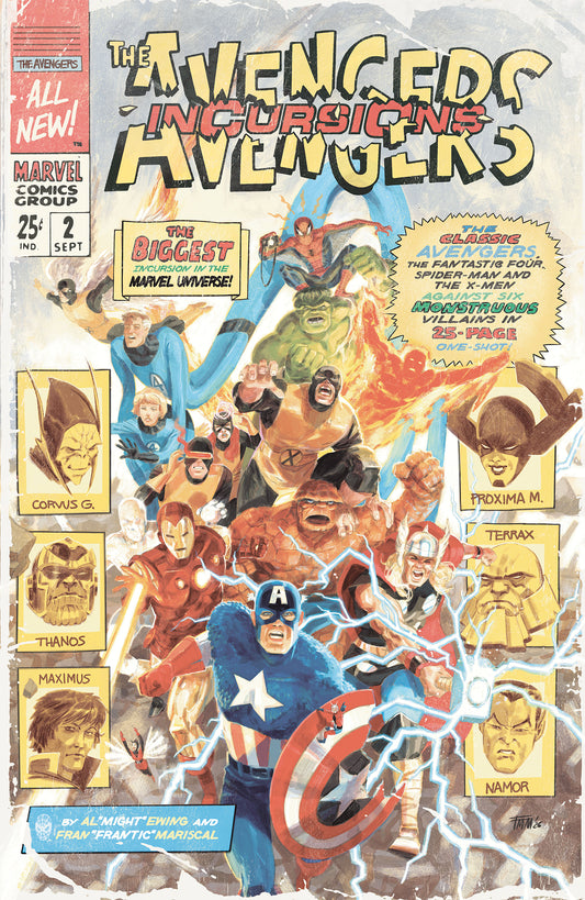 AVENGERS: INCURSIONS #1 COVER C MARISCAL MANCILLA VAR | MARVEL | Comicbookeroo