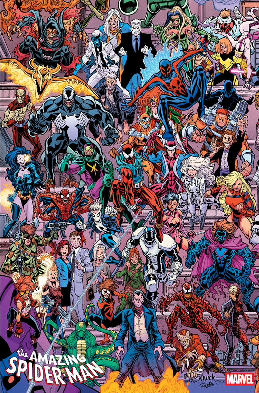 AMAZING SPIDER-MAN #1002 TODD NAUCK 4-PART CONNECTING LEGACY VAR | MARVEL | Comicbookeroo