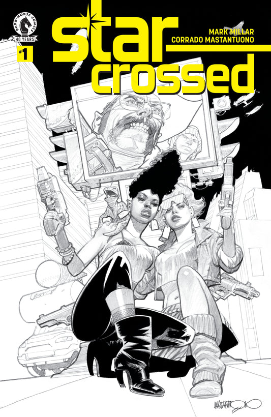 STAR-CROSSED #1 (CVR B) (B&W) (Backorder, Allow 4-5 Weeks)