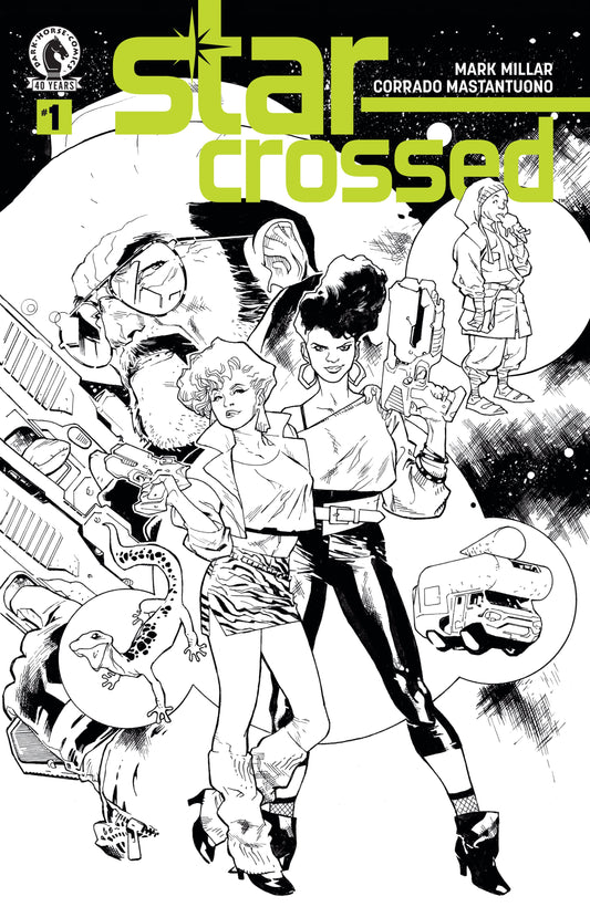 STAR-CROSSED #1 (CVR D) (B&W) (STUART IMMONEN) (Backorder, Allow 4-5 Weeks)