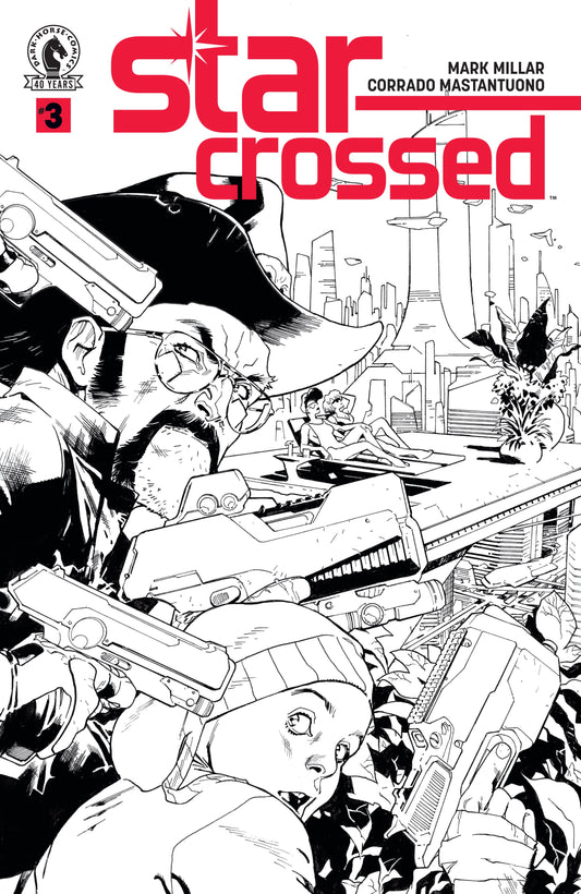 STAR-CROSSED #3 (CVR B) (B&W) (STUART IMMONEN) (14 Oct Release)