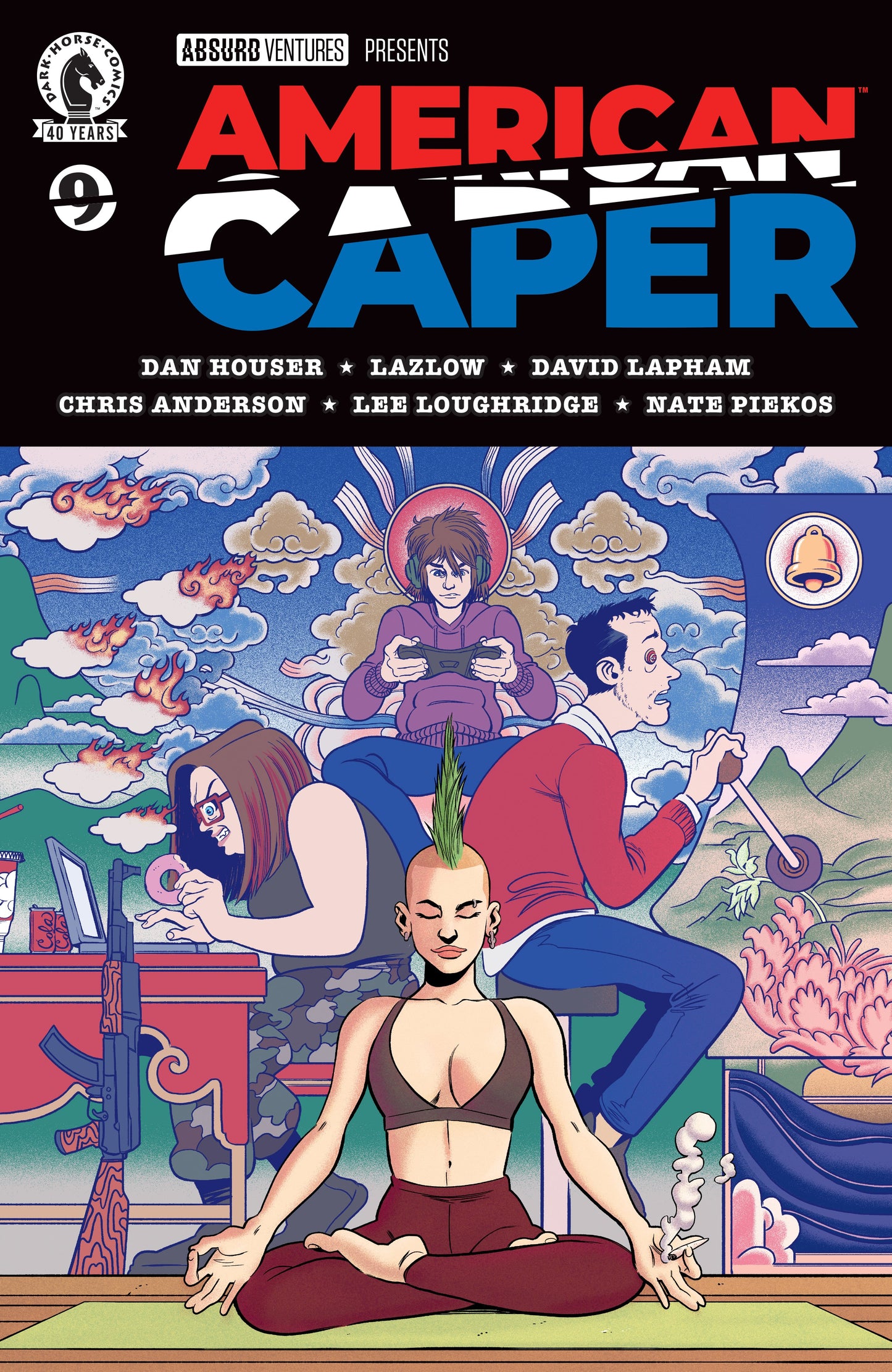 AMERICAN CAPER #9 (CVR A) (TYLER BOSS) (22 Jul Release)