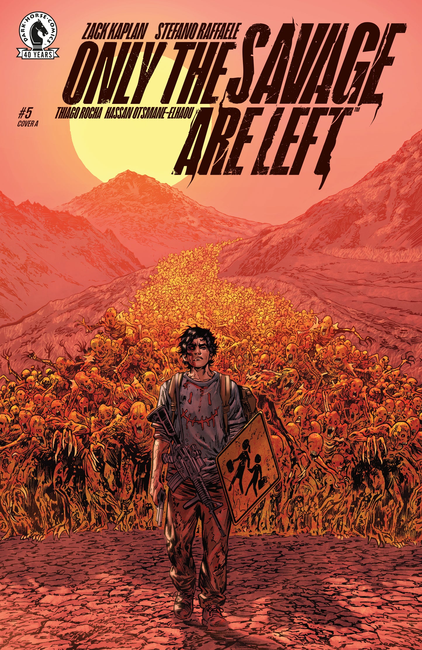ONLY THE SAVAGE ARE LEFT #5 (CVR A) (STEFANO RAFFAELE) | DARK HORSE COMICS | Comicbookeroo