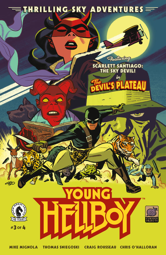 YOUNG HELLBOY: THRILLING SKY ADVENTURES #3 (CVR B) (MICHAEL CHO) (05 Aug Release)