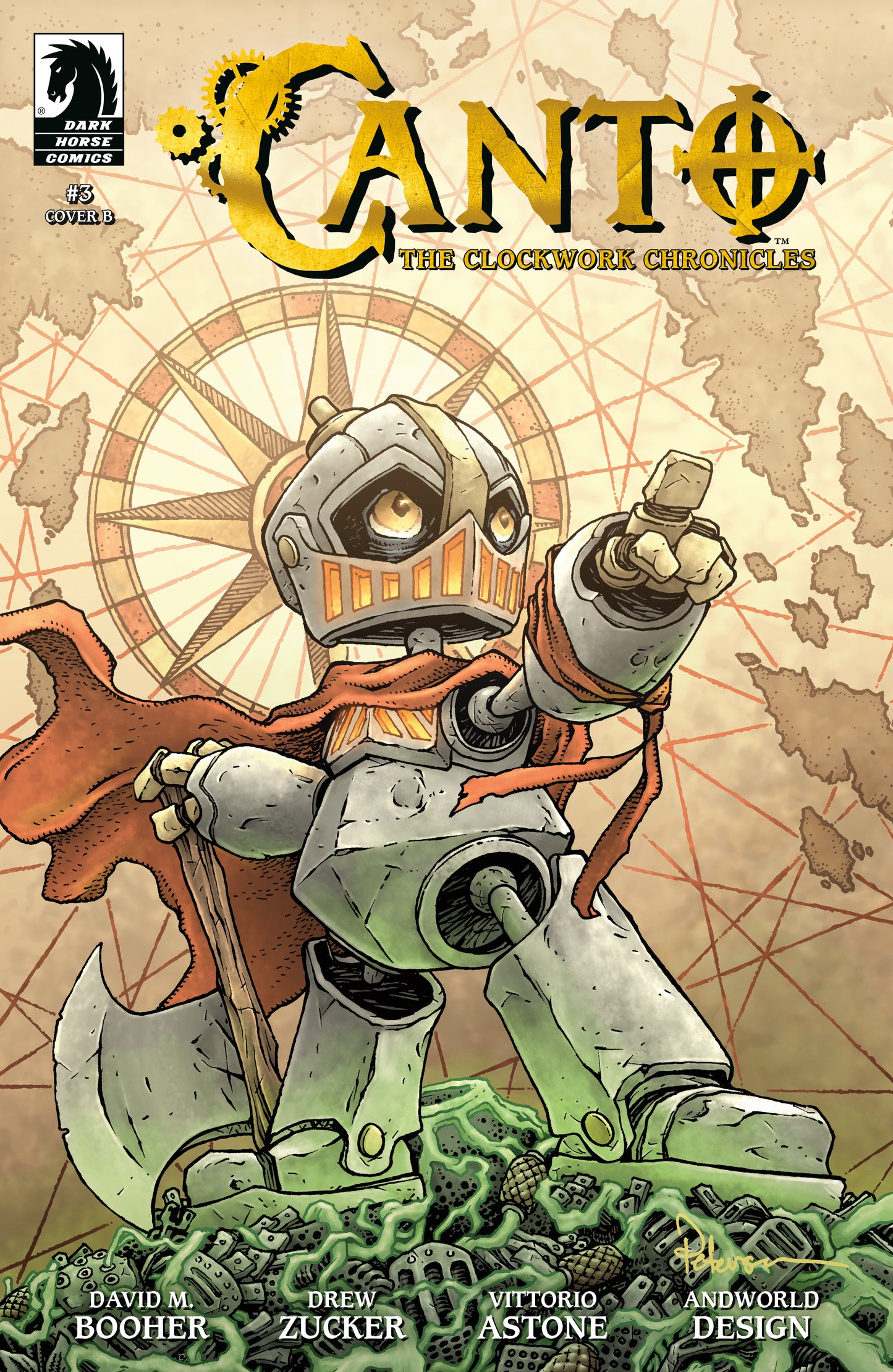 CANTO: THE CLOCKWORK CHRONICLES #3 (CVR B) (DAVID PETERSEN) | DARK HORSE COMICS | Comicbookeroo