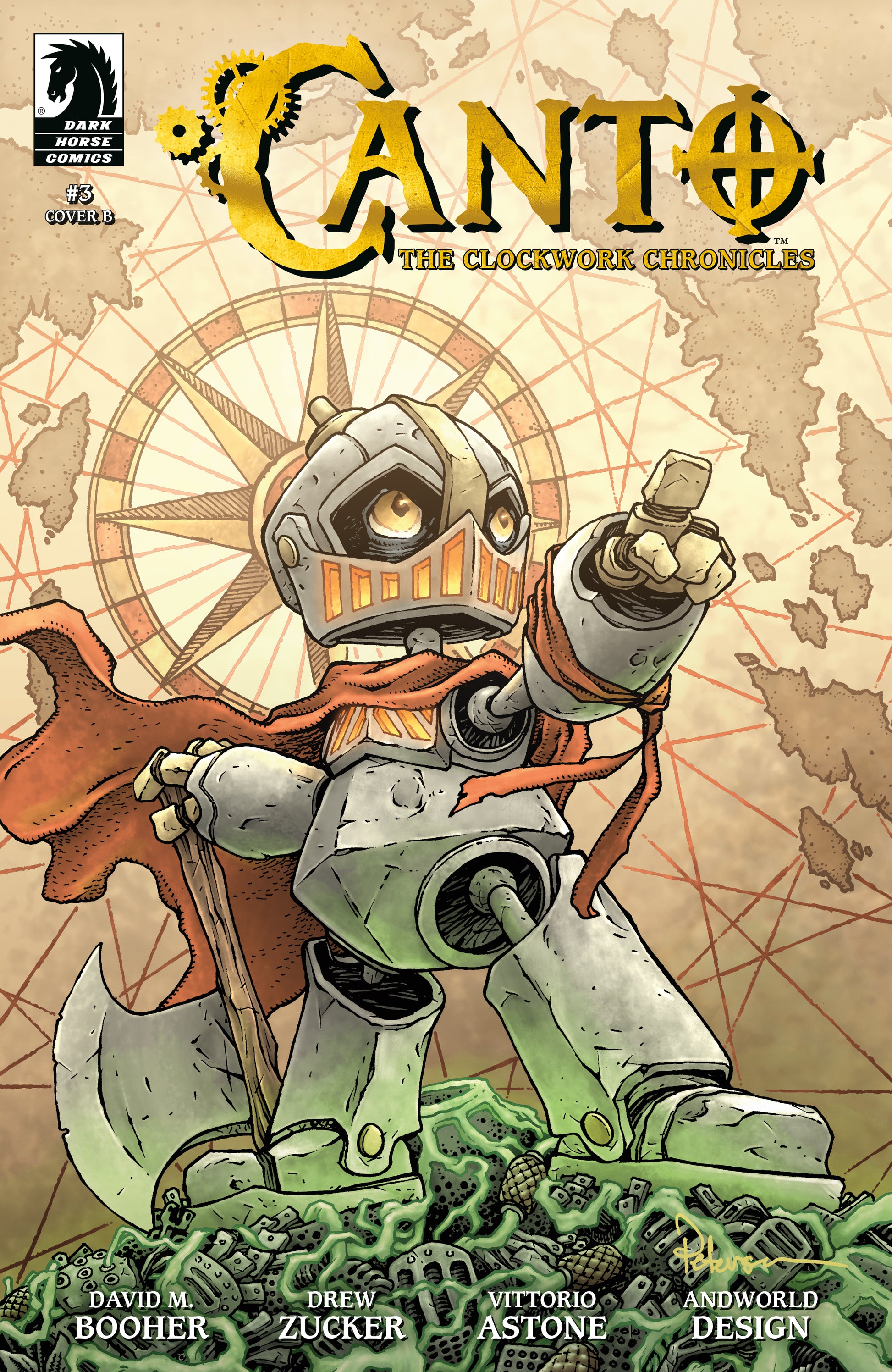 CANTO: THE CLOCKWORK CHRONICLES #3 (CVR B) (DAVID PETERSEN) | DARK HORSE COMICS | Comicbookeroo