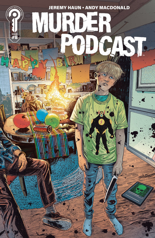 MURDER PODCAST #8 COVER A JEREMY HAUN (Backorder, Allow 4-5 Weeks)
