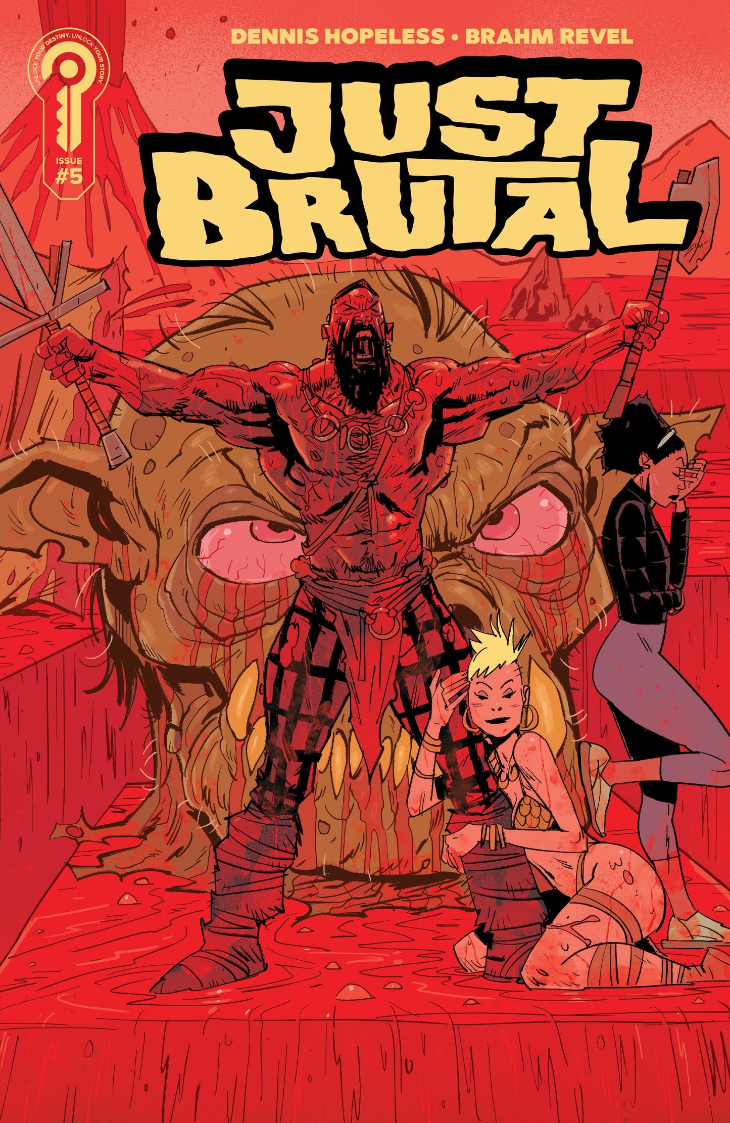 JUST BRUTAL #5 COVER A BRAHM REVEL (12 Aug Release)